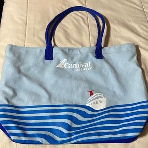 Carnival cruises beach tote